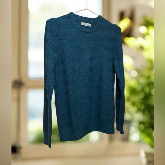 🔥 M&S EST 1884 KNIT Crew Neck Sweater Jumper Size S - Picture 3 of 11